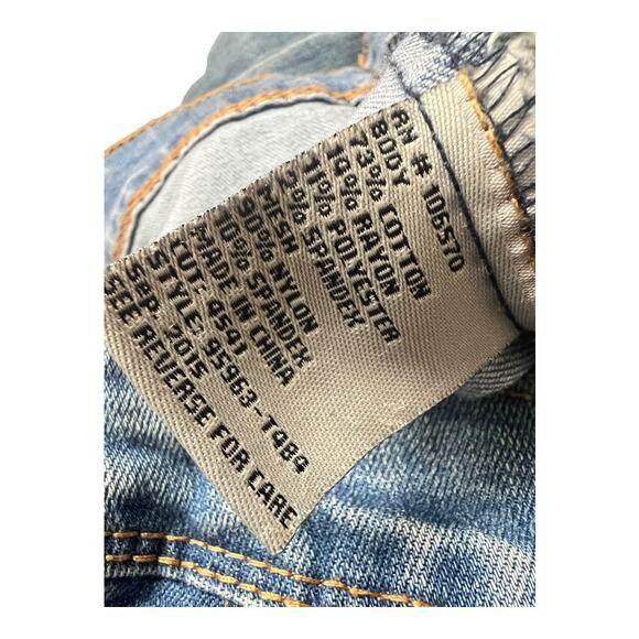 Tractr Small Women’s Jean Jacket Denim Blue Cotton Casual Comfy Western utility - Picture 8 of 8